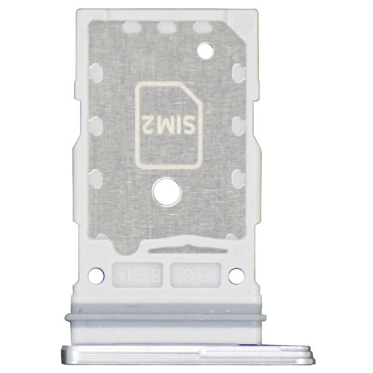 Bandeja SIM dual para Galaxy S22 Ultra 5G (S908), Phantom White — imagen 2