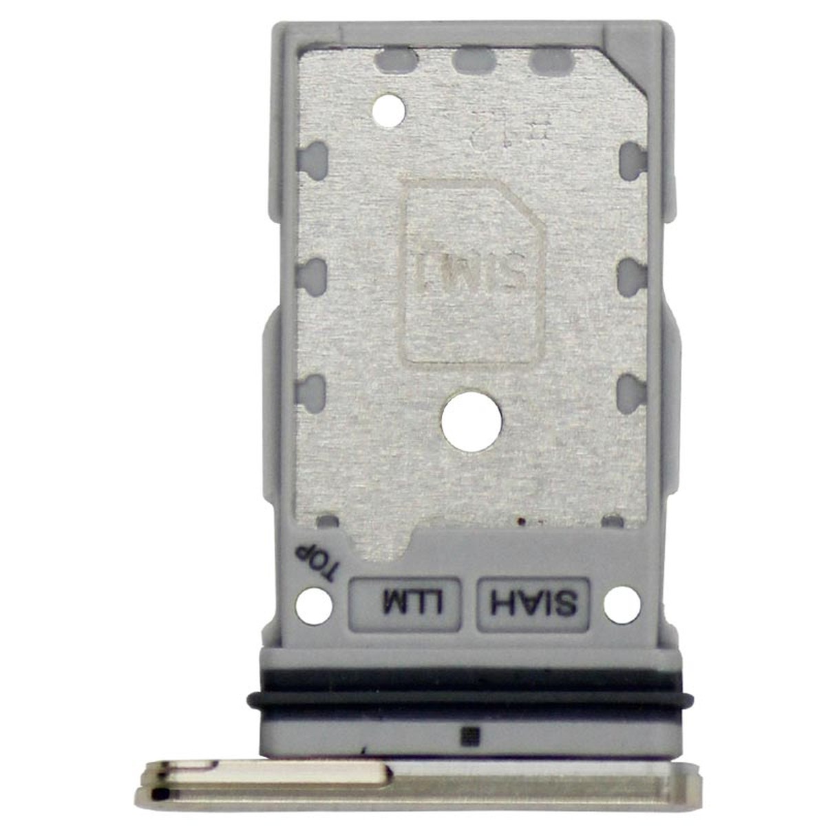 Bandeja SIM dual para Galaxy S23 Ultra 5G (S918), Cream