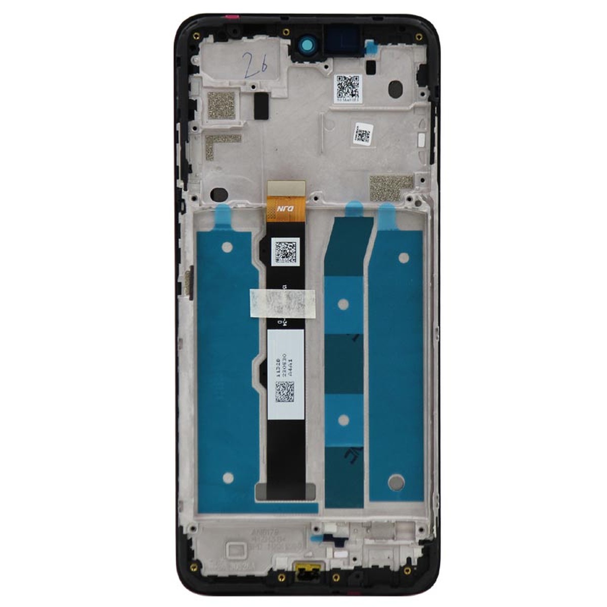 Pantalla LCD con táctil + marco Genuine para Moto G 5G (XT2213), Flash Gray — imagen 3