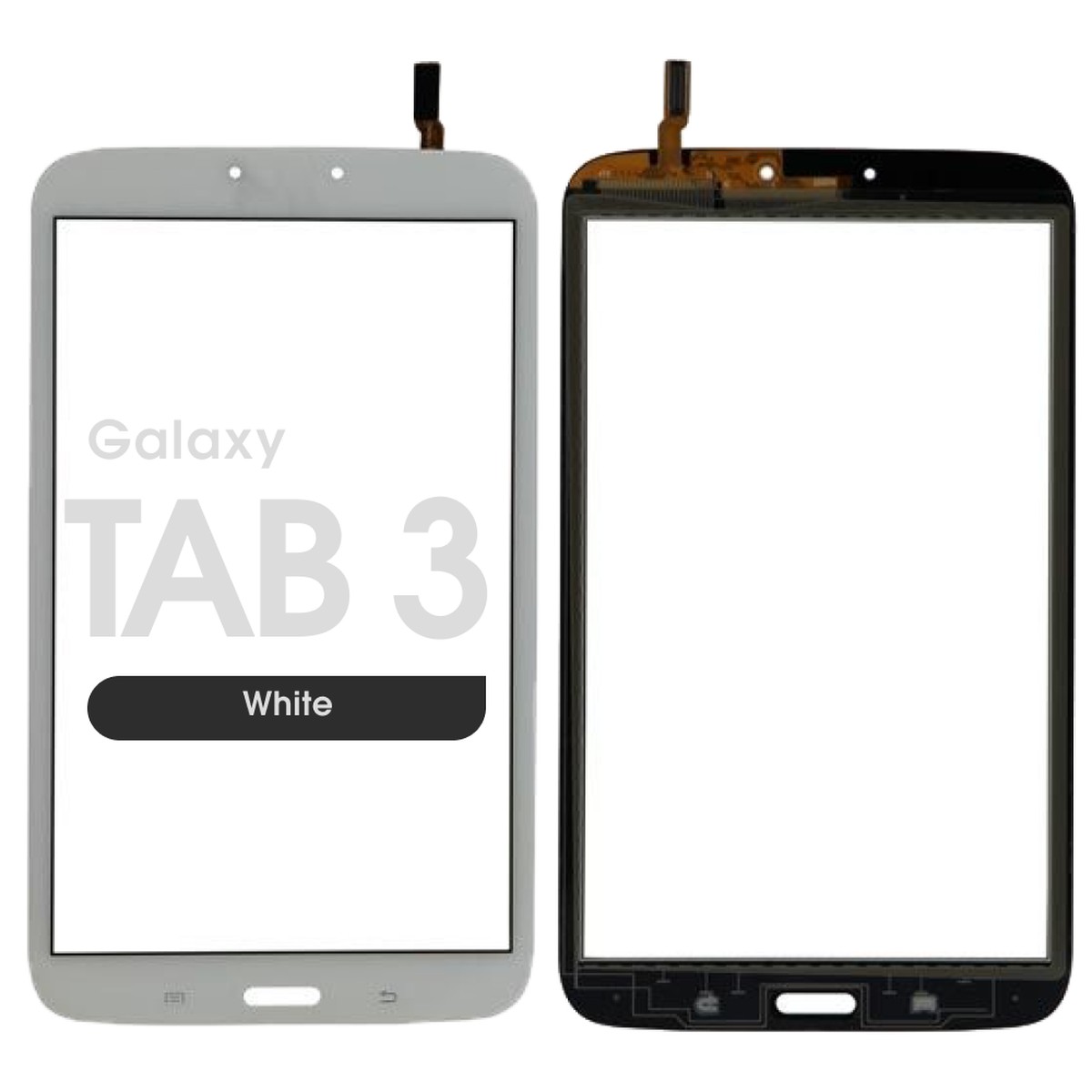 Cristal táctil con digitalizador para Galaxy Tab 3 8.0 (T310), WiFi / White