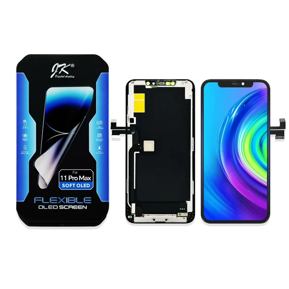 Pantalla Soft OLED JK de repuesto para iPhone 11 Pro Max — imagen 3