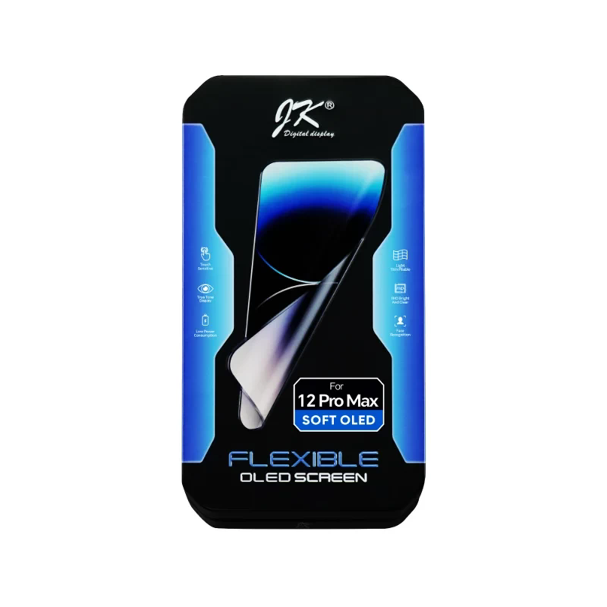 Pantalla Soft OLED JK de repuesto para iPhone 12 Pro Max