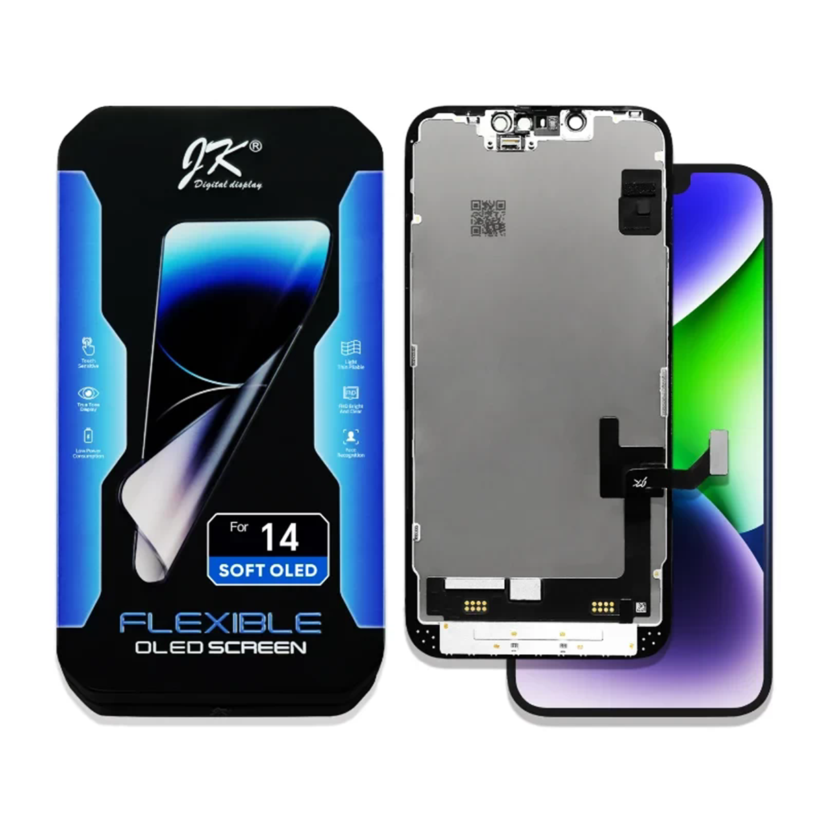 Pantalla Soft OLED JK de repuesto para iPhone 14 — imagen 5