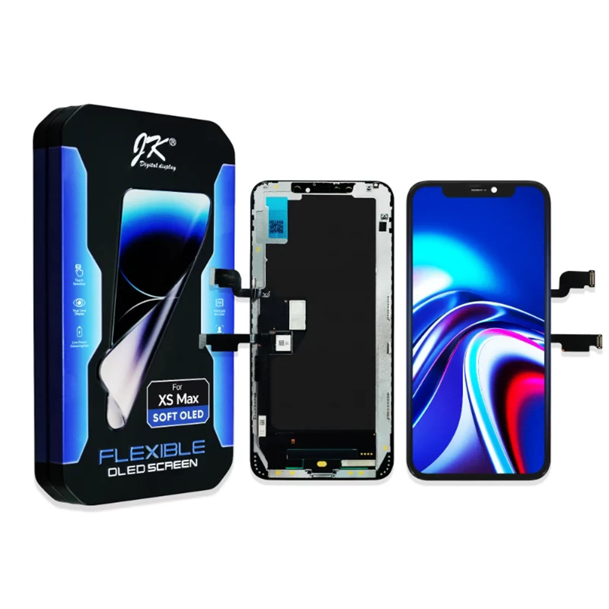 Pantalla Soft OLED JK de repuesto para iPhone XS Max — imagen 5