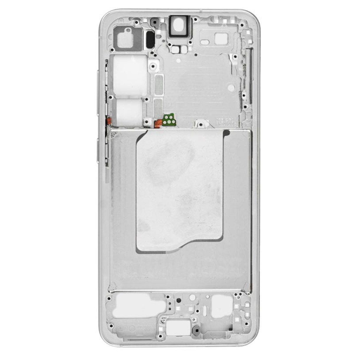 Chasis de marco intermedio para Galaxy S25 5G (S931), Versión US / Internacional, Silver Shadow