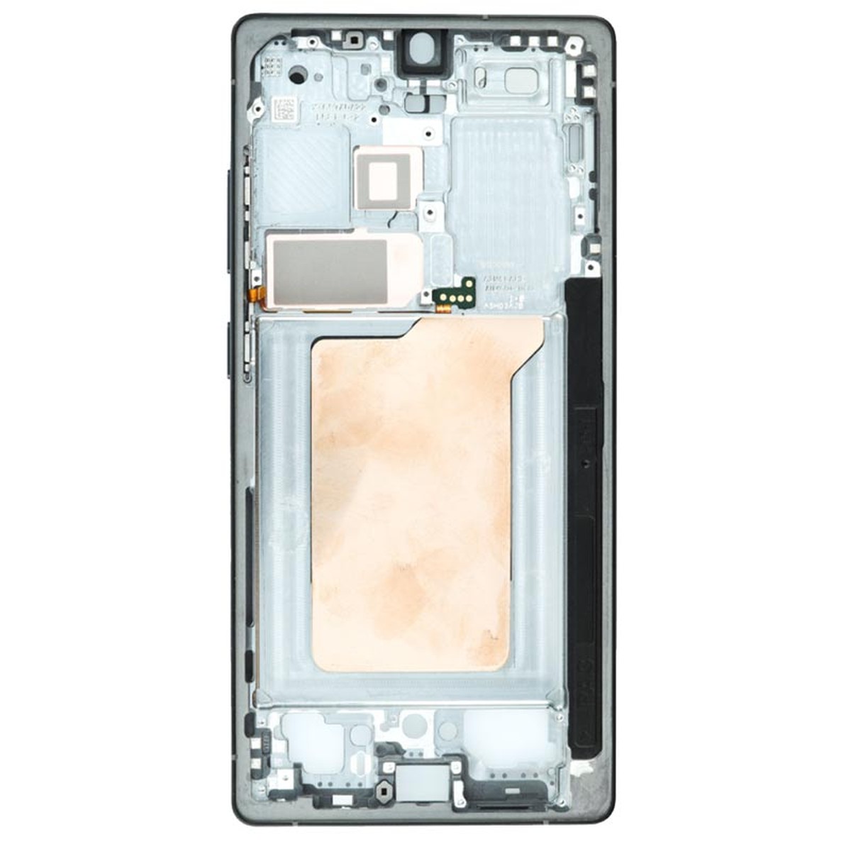 Chasis de marco intermedio para Galaxy S25 Ultra 5G (S938), Versión US / Internacional, Titanium Jet Black