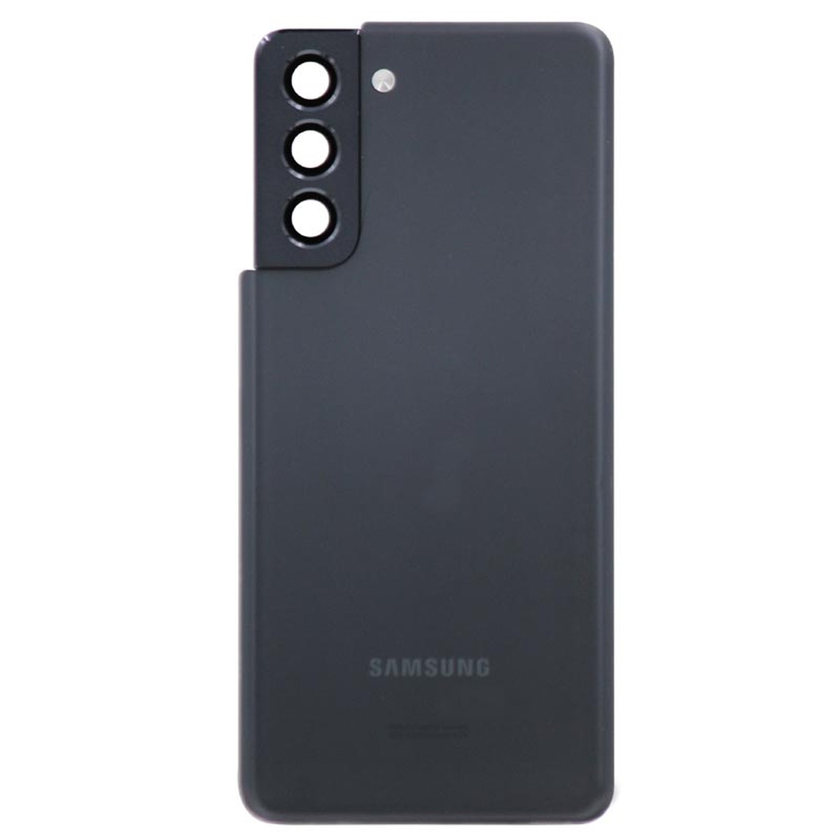 Carcasa trasera con lente de cámara OEM Pull para Galaxy S21 (G991), Phantom Gray