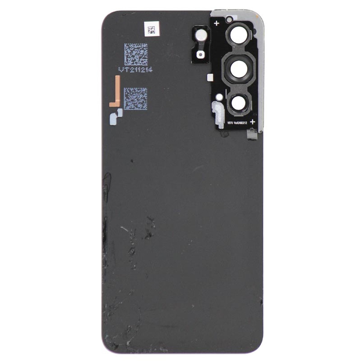Carcasa trasera con lente de cámara OEM Pull para Galaxy S22 5G (S901), Phantom Black — imagen 2
