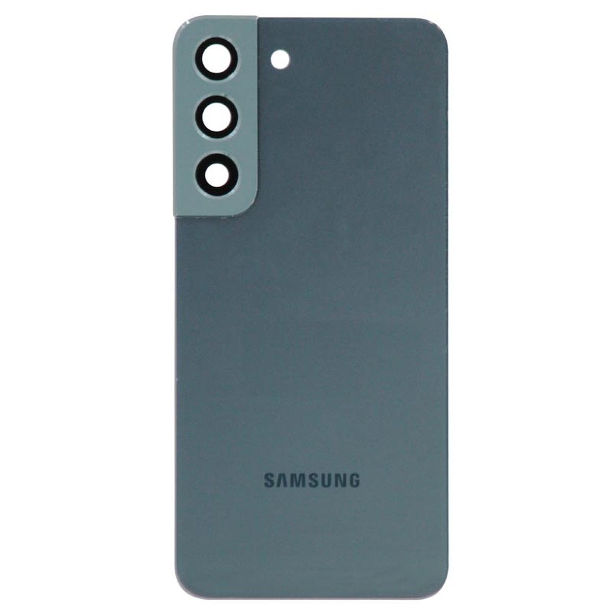 Carcasa trasera con lente de cámara OEM Pull para Galaxy S22 5G (S901), Green