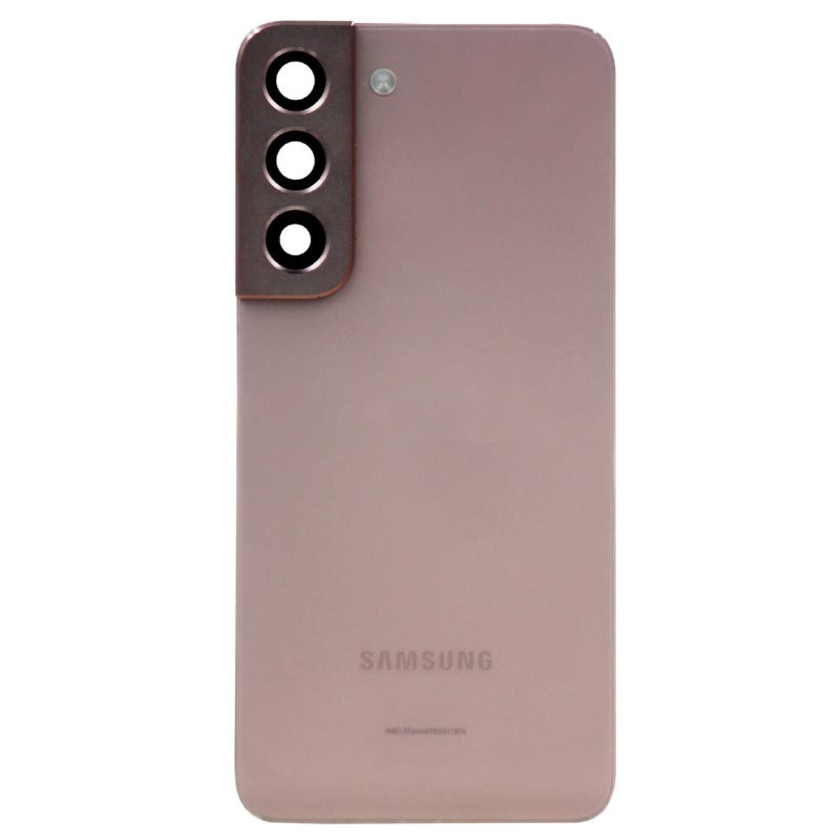 Carcasa trasera con lente de cámara OEM Pull para Galaxy S22 5G (S901), Pink Gold