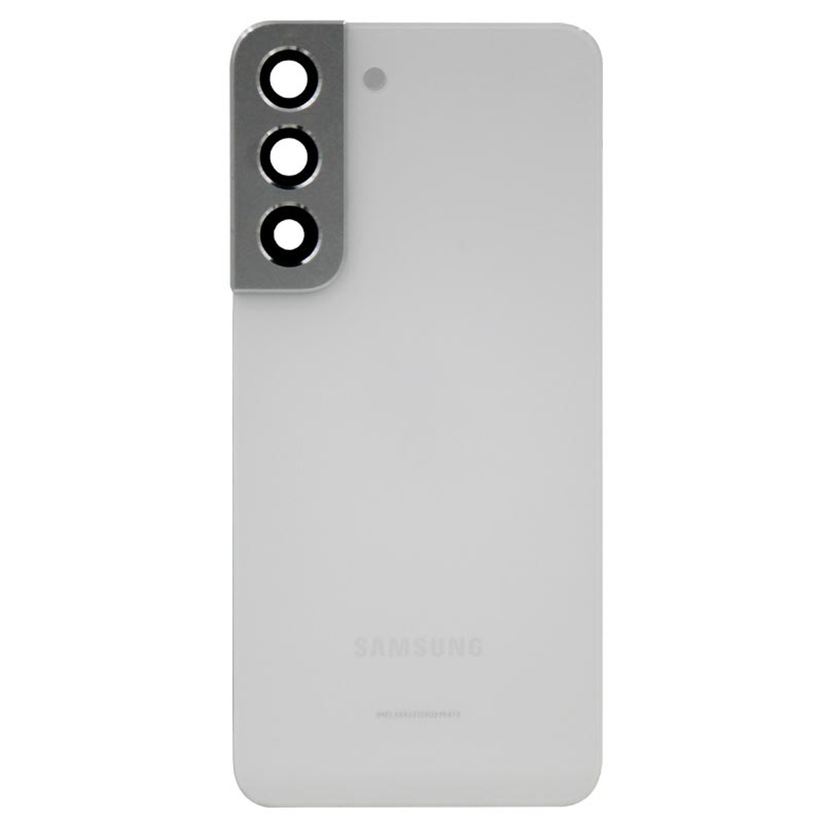 Carcasa trasera con lente de cámara OEM Pull para Galaxy S22 5G (S901), White