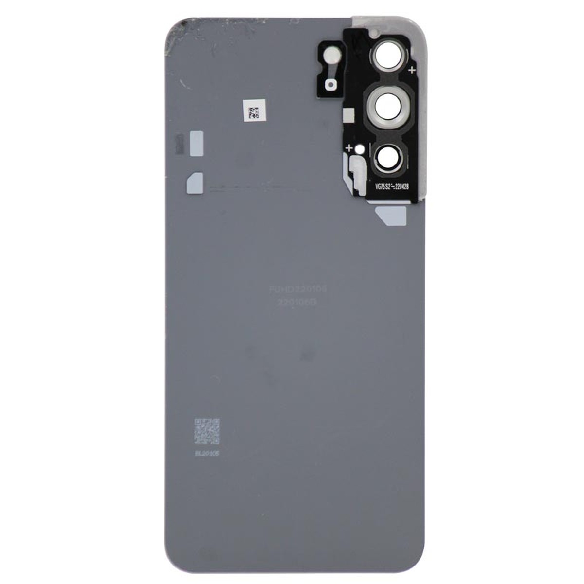 Carcasa trasera con lente de cámara OEM Pull para Galaxy S22 Plus 5G (S906), White — imagen 2