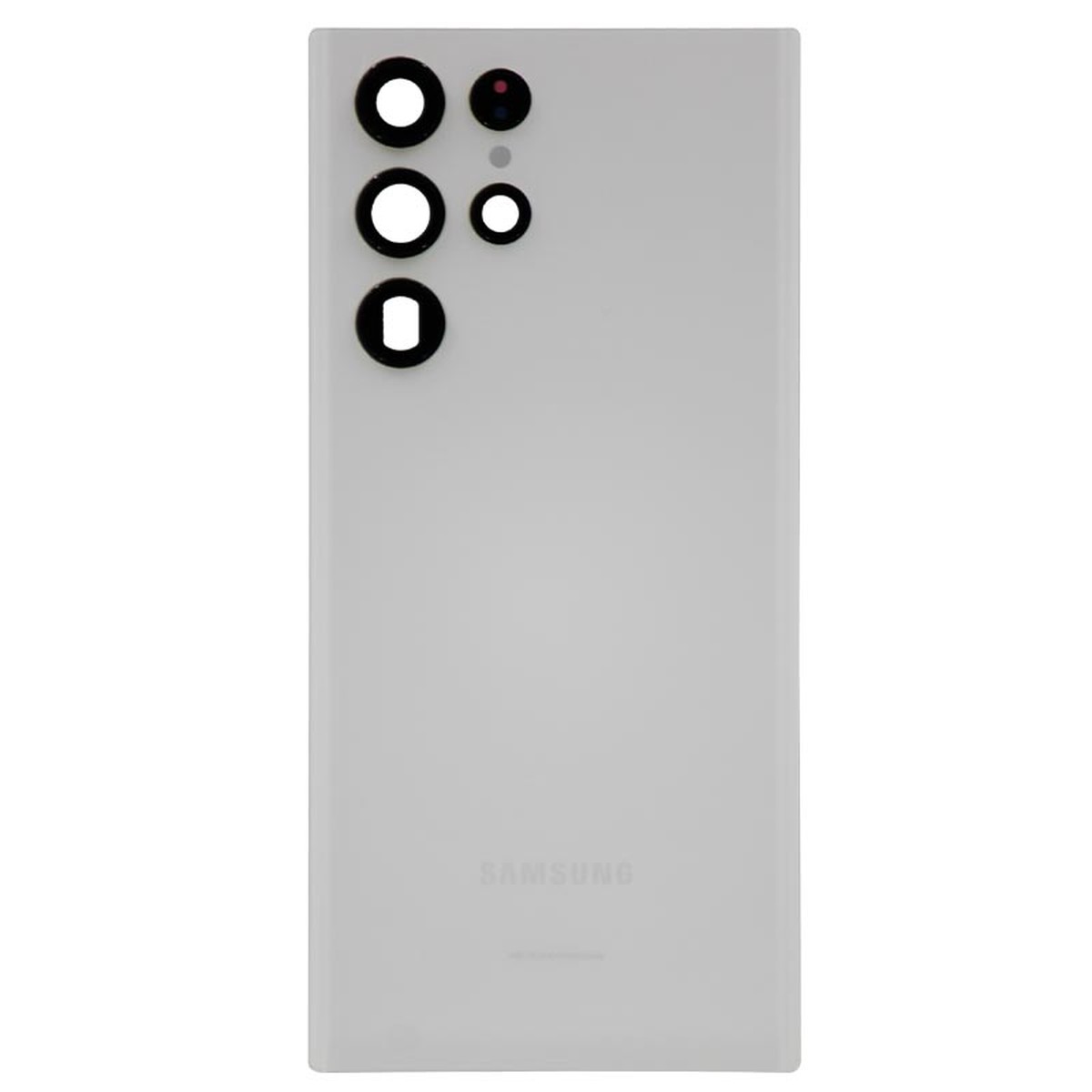 Carcasa trasera con lente de cámara OEM Pull para Galaxy S22 Ultra 5G (G908), White