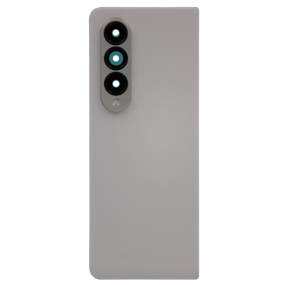 Carcasa trasera con lente de cámara OEM Pull para Galaxy Z Fold 4 (F936), Cream