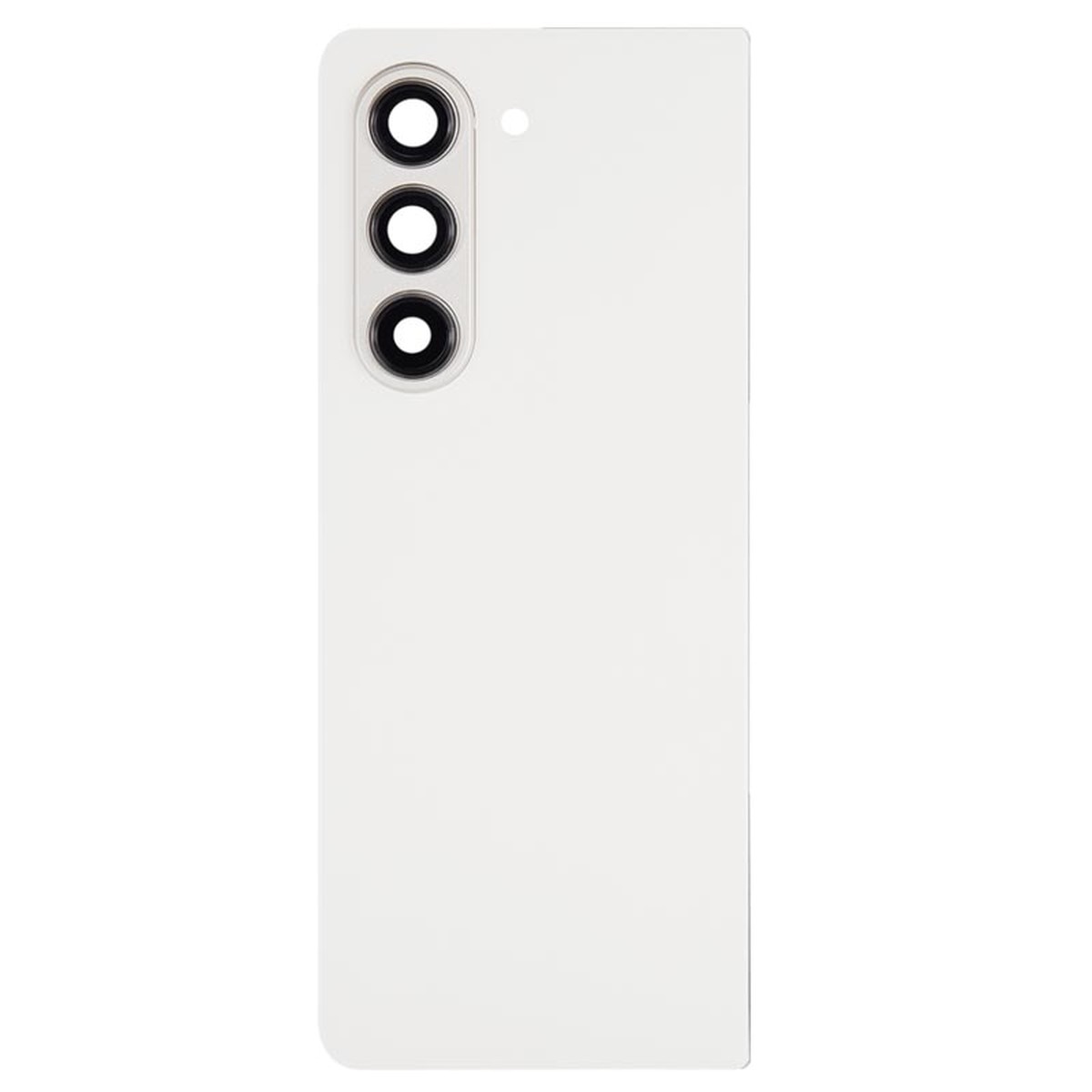 Carcasa trasera con lente de cámara OEM Pull para Galaxy Z Fold 5 5G (F946), Cream