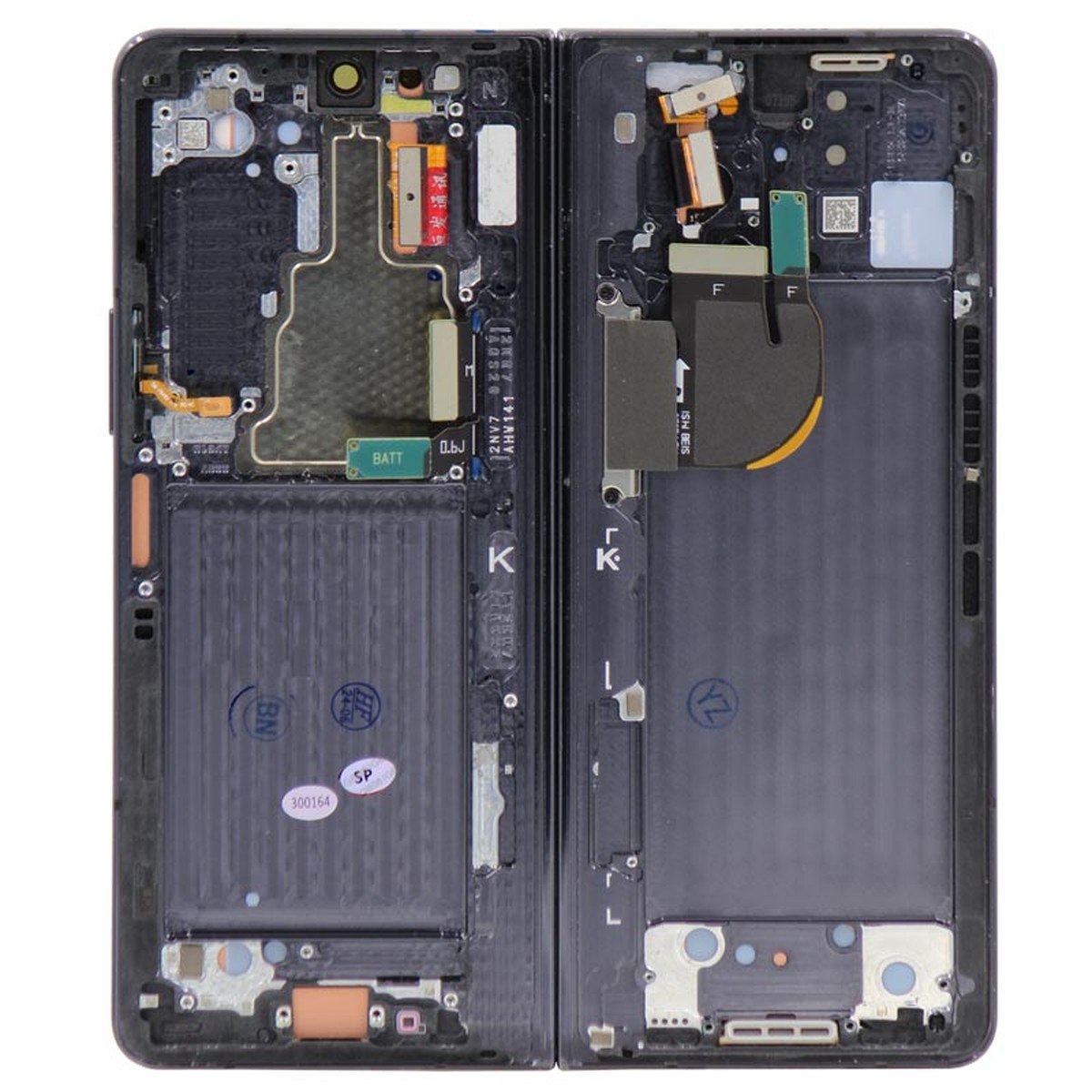 Pantalla OLED con táctil + marco OEM Pull para Galaxy Z Fold 5 5G (F946), Grado C, Phantom Black — imagen 2