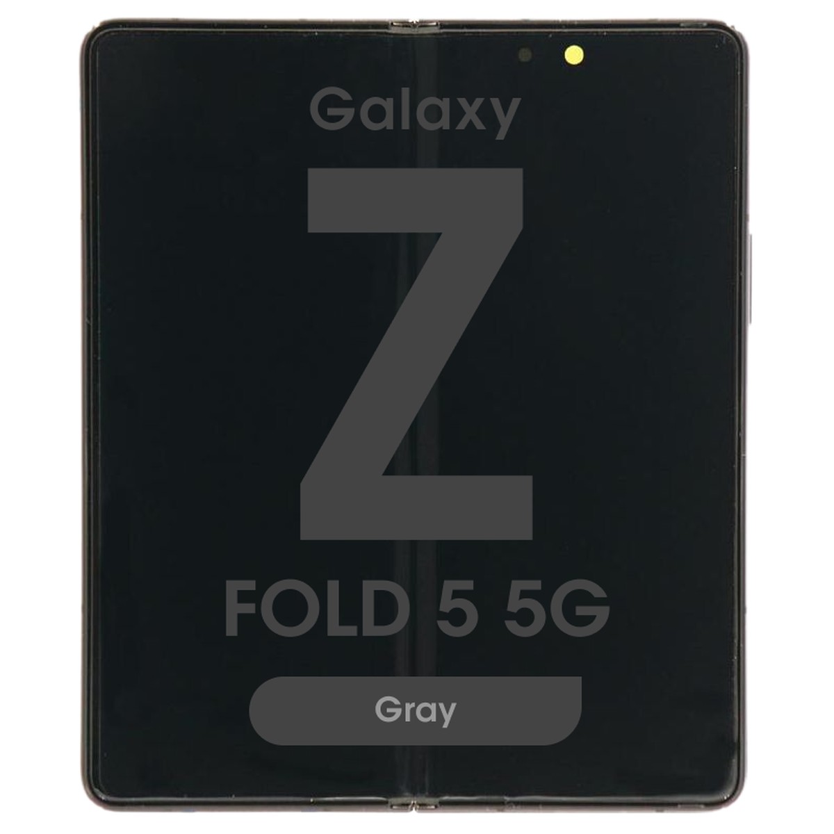 Pantalla OLED con táctil + marco OEM Pull para Galaxy Z Fold 5 5G (F946), Grado B, Gray