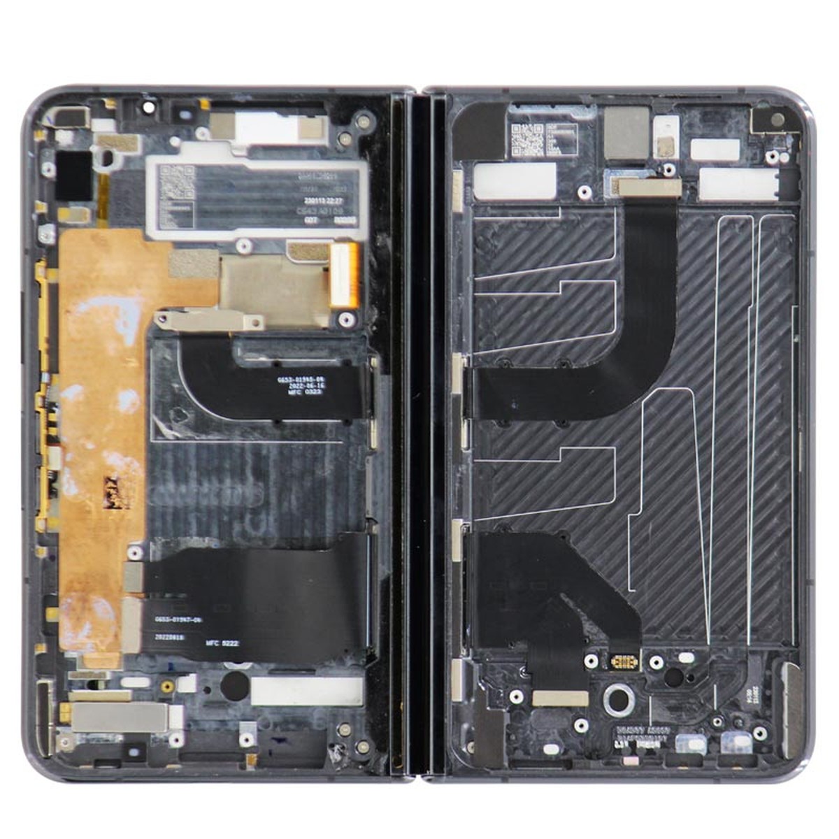 Pantalla OLED con táctil + marco OEM Pull para Google Pixel Fold, Grado B, Obsidian — imagen 2