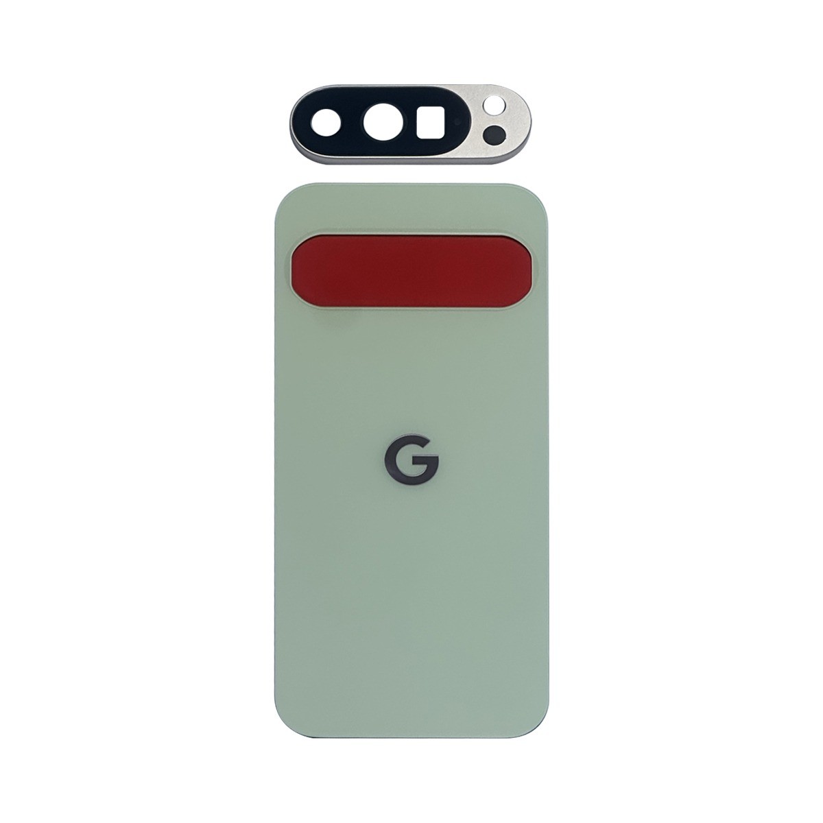 Carcasa trasera con adhesivo y lente de cámara Premium para Google Pixel 10 Pro XL, Jade