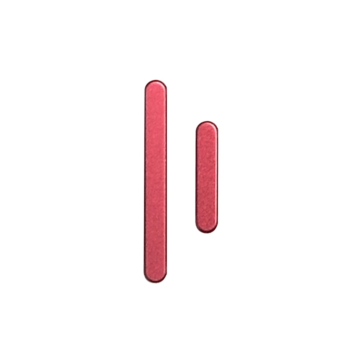 Juego de botones Premium para Galaxy S25 / S25 Plus (S931), Coral Red