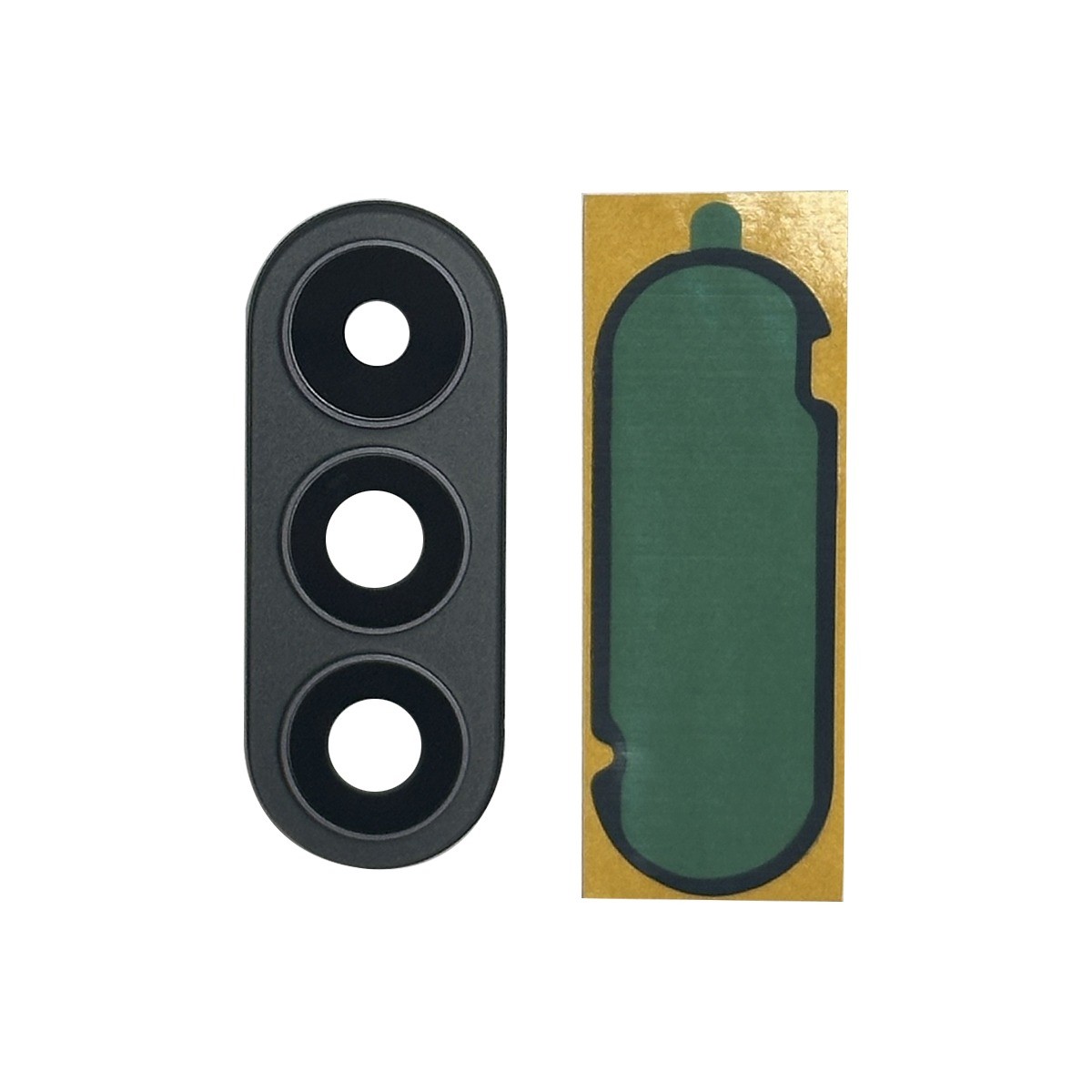 Tapa de lente de cámara trasera con anillo bisel Premium para Galaxy S26 Plus 5G (S947), Black