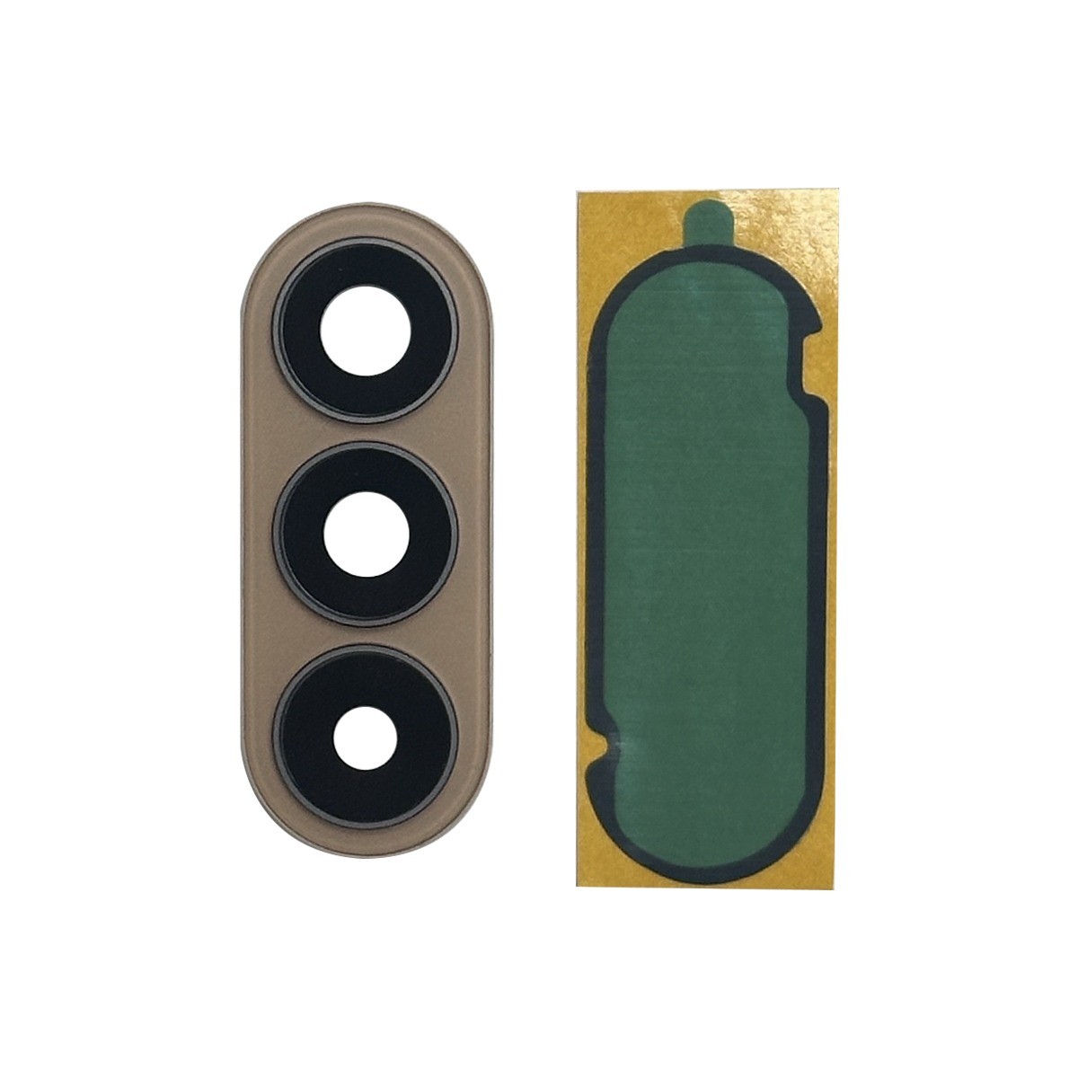 Tapa de lente de cámara trasera con anillo bisel Premium para Galaxy S26 Plus 5G (S947), Pink Gold