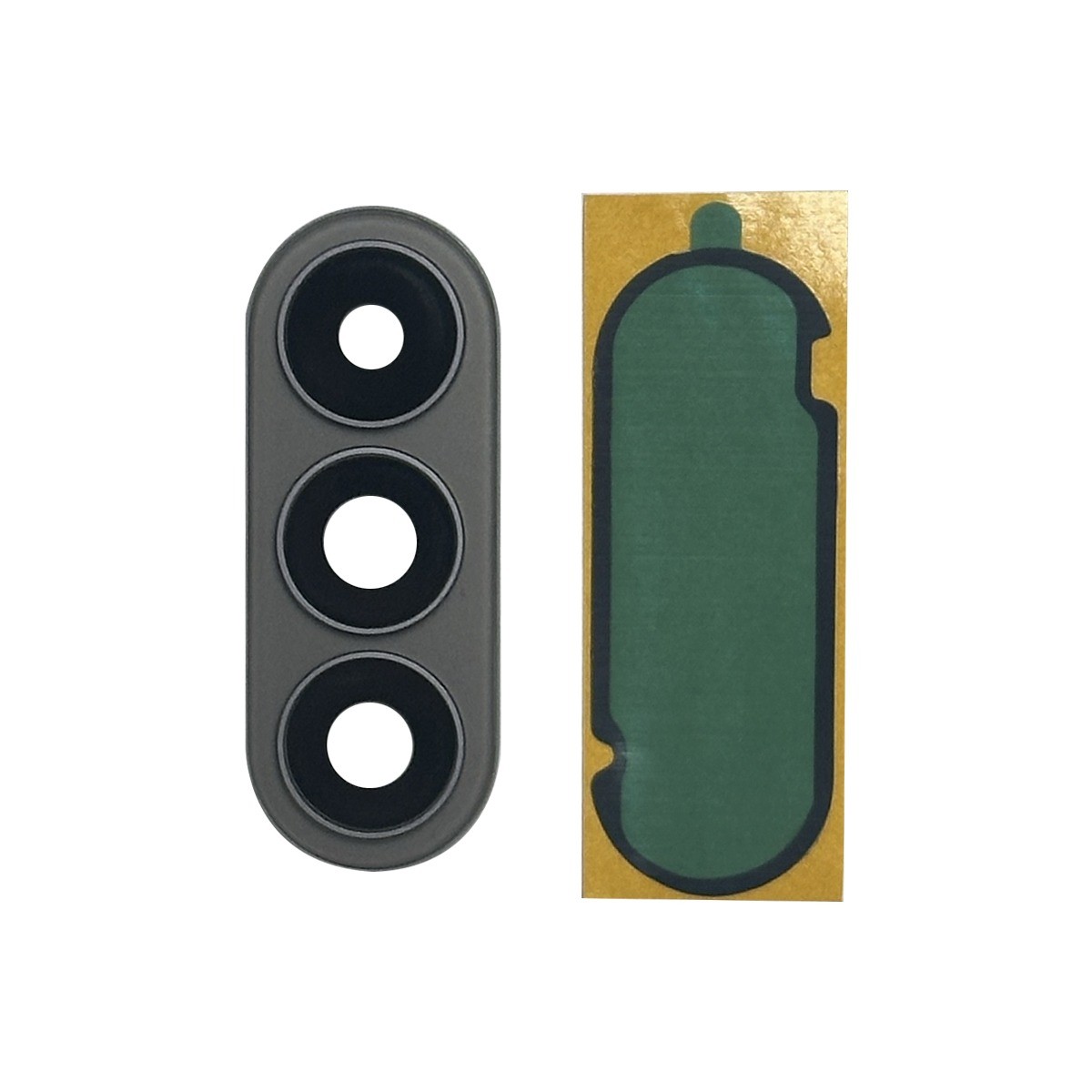 Tapa de lente de cámara trasera con anillo bisel Premium para Galaxy S26 Plus 5G (S947), Silver Shadow
