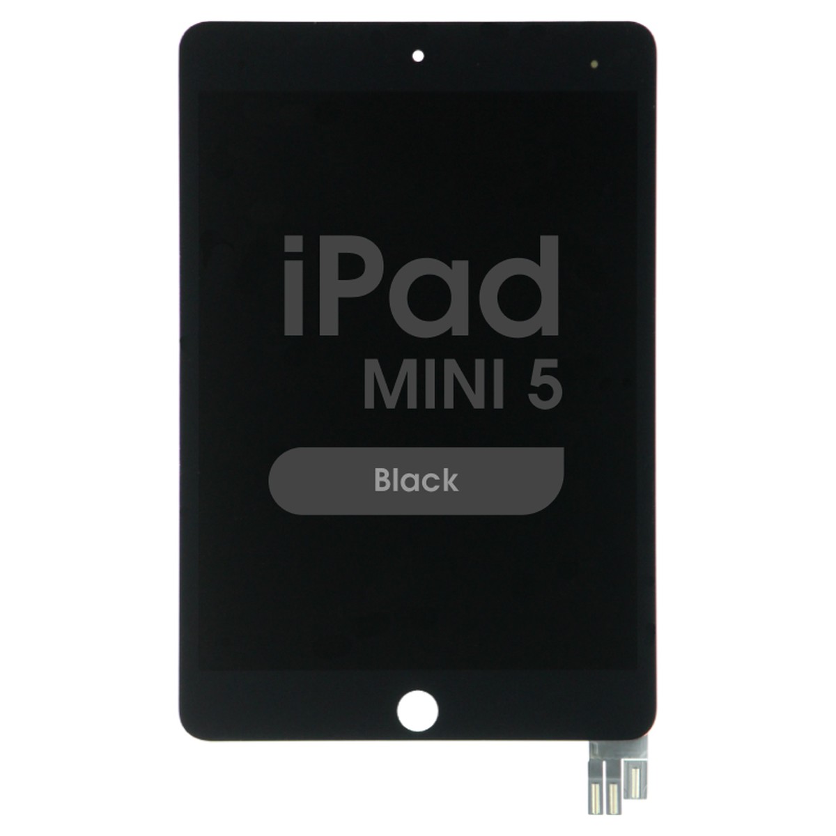 Pantalla LCD con táctil Premium Refurbished para iPad Mini 5, Sleep / Wake Flex Pre-installed / Black