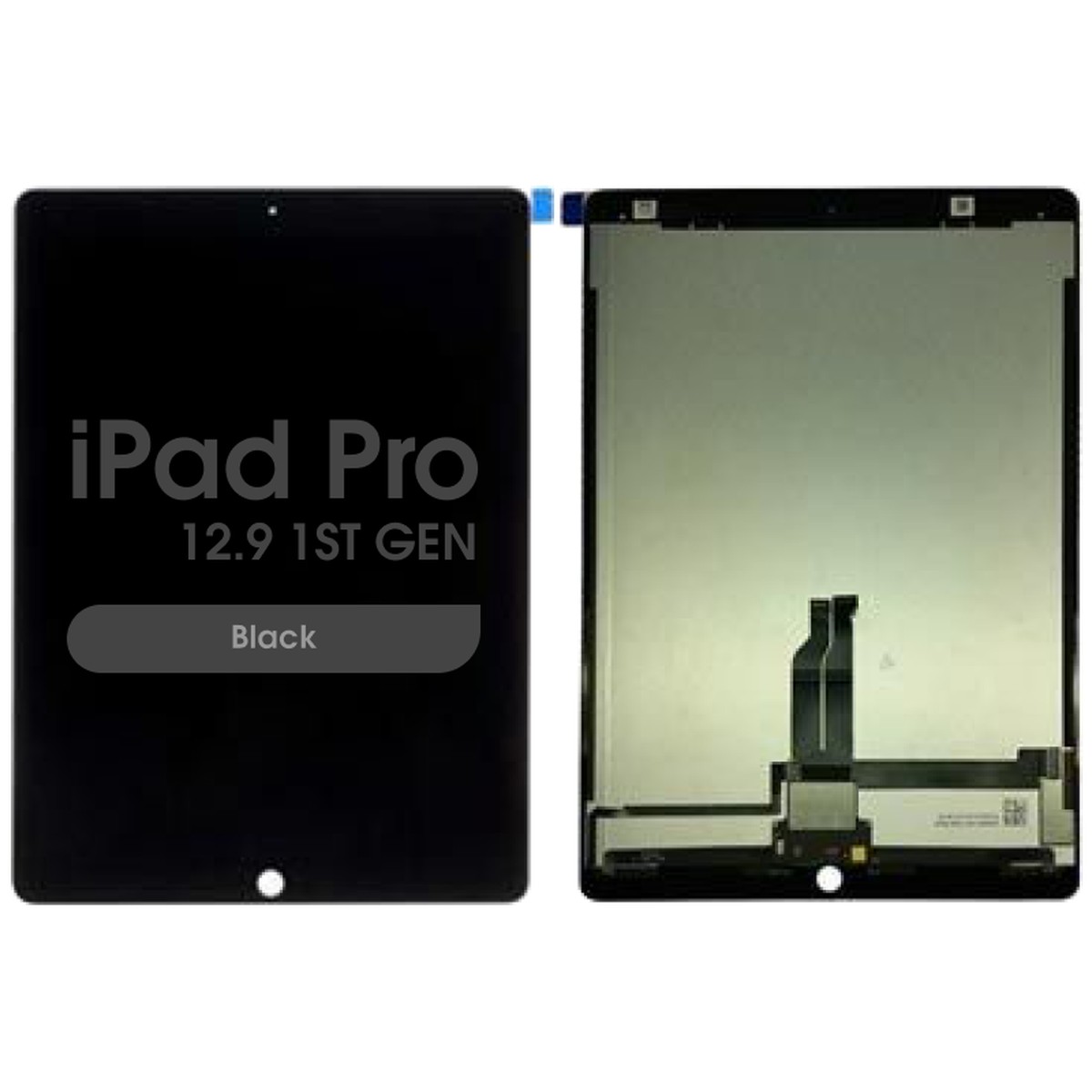 Pantalla LCD con táctil Premium Refurbished para iPad Pro 12.9 1st Gen w/ Daughterboard, Black
