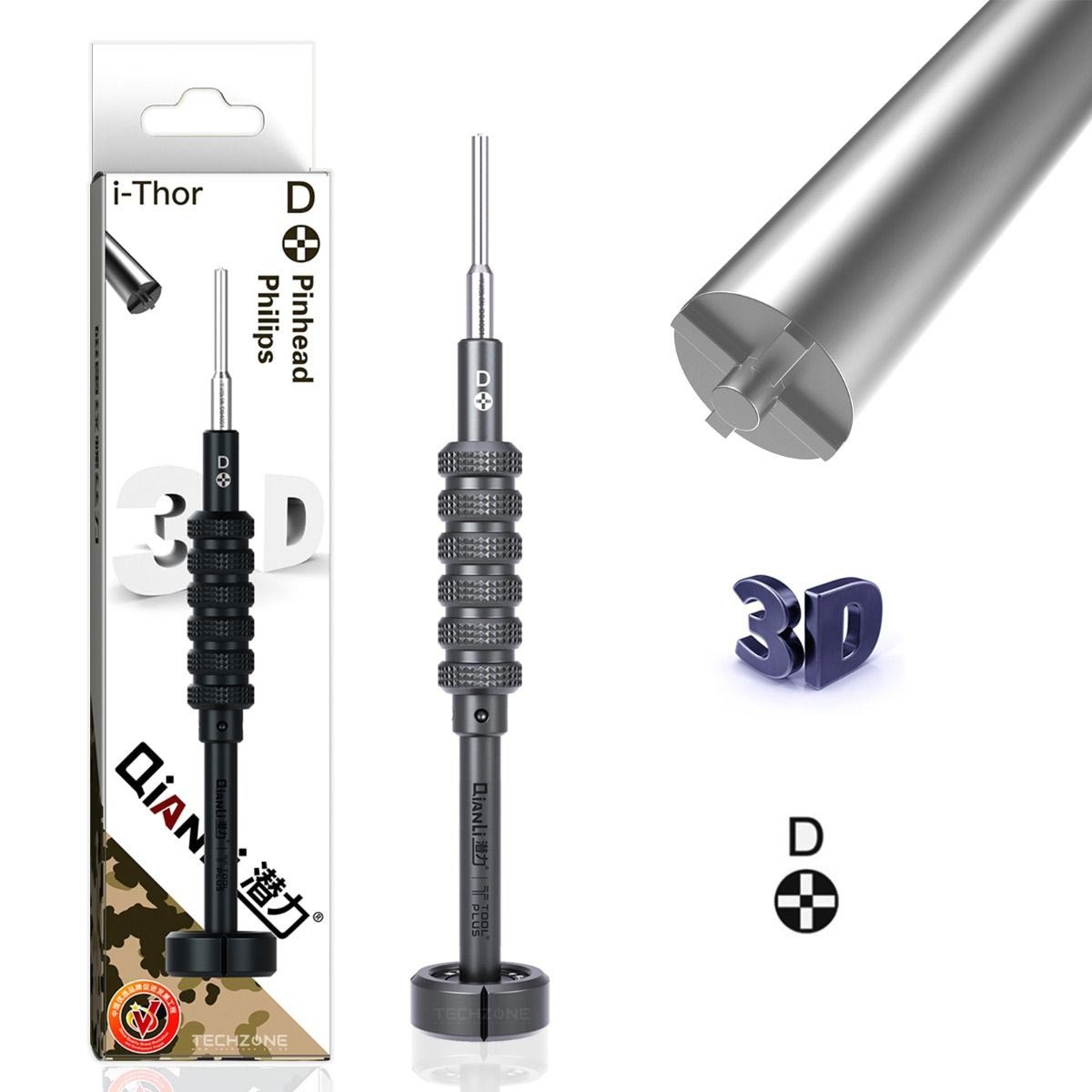Destornillador ToolPlus iThor D Qianli - Phillips convexo de punta de aguja 2,0 mm