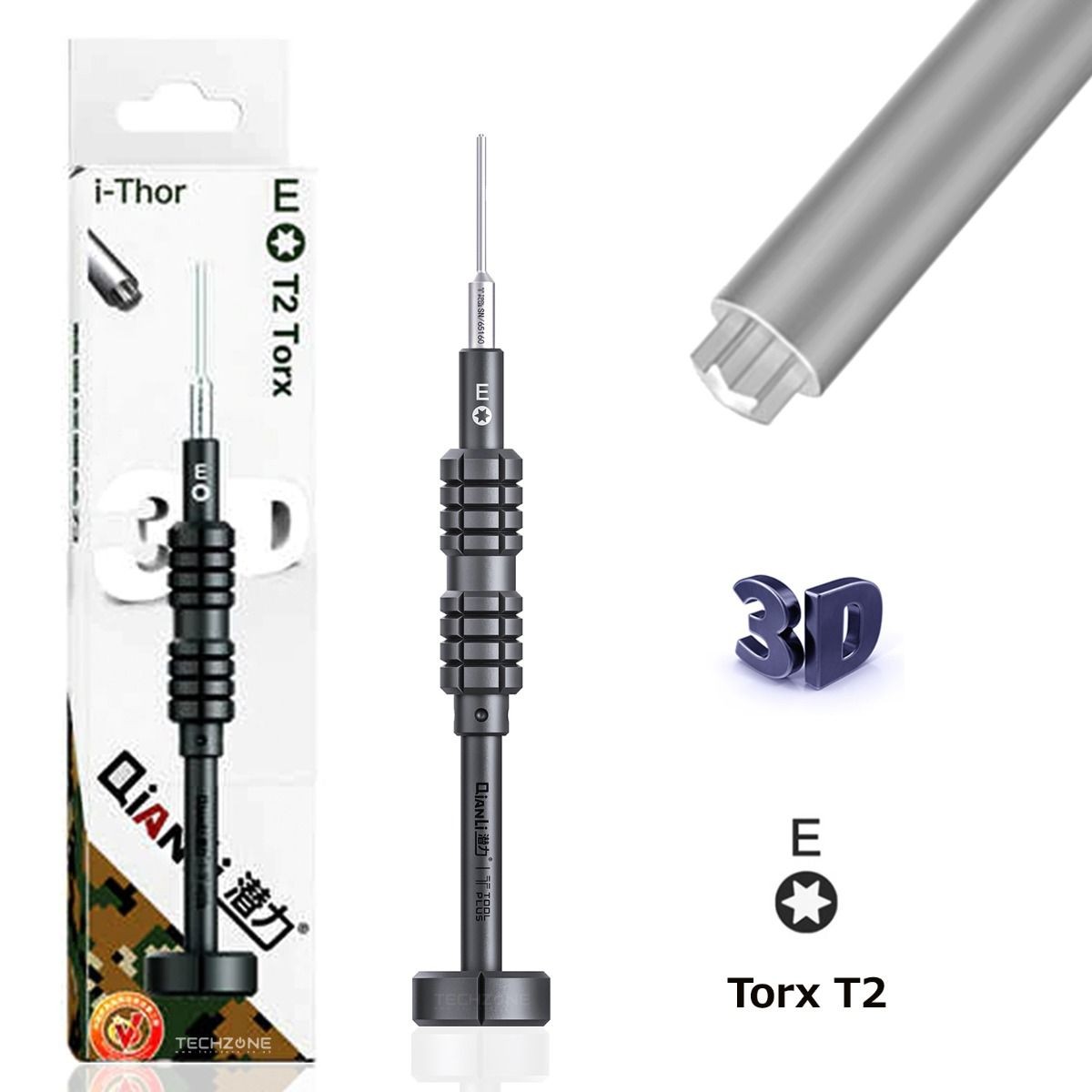 Destornillador ToolPlus iThor E Qianli - Torx T2