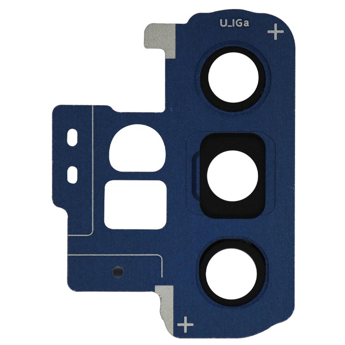 Lente de cámara trasera con anillo bisel para Galaxy Note 10 Plus / 5G (N975), Aura Blue — imagen 2