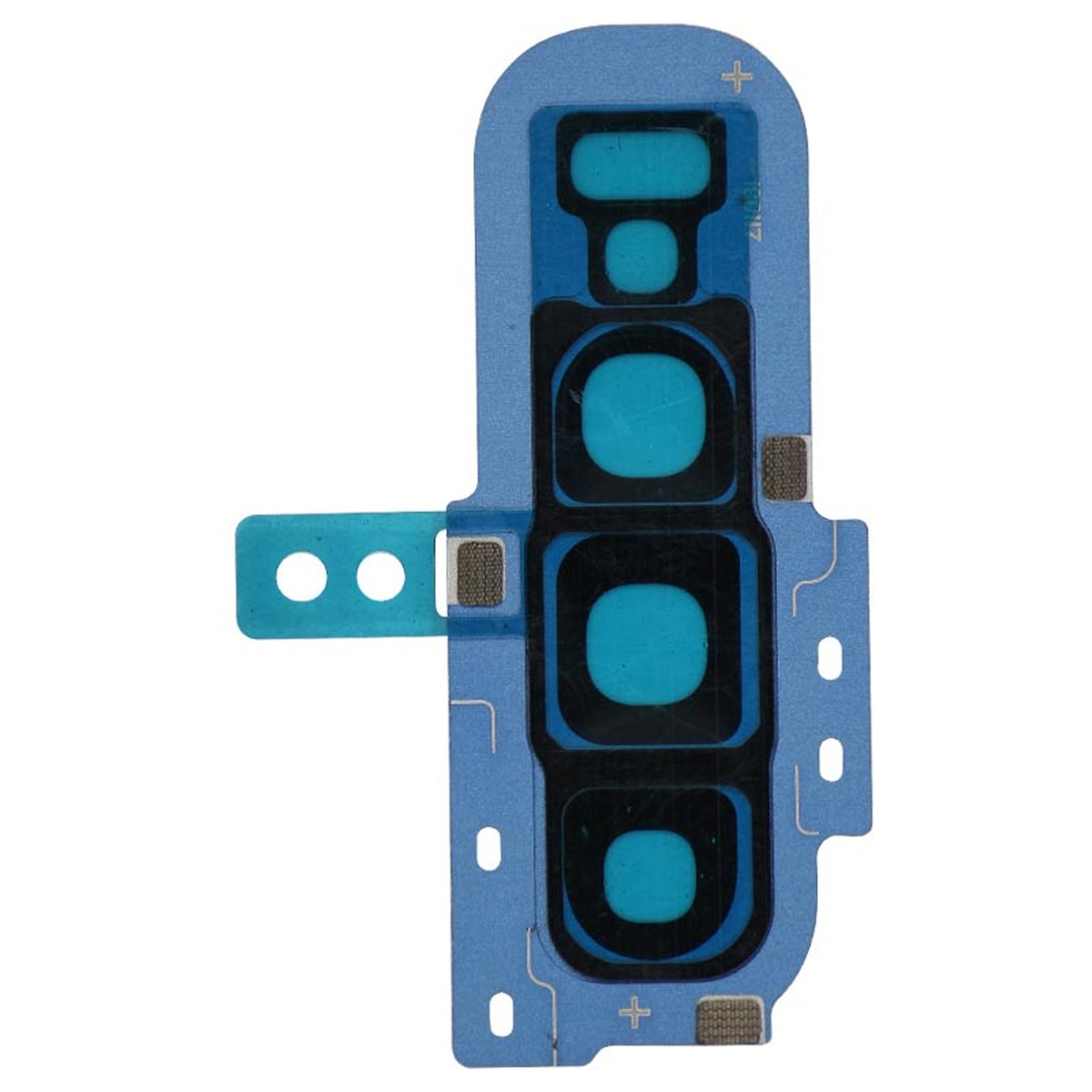 Lente de cámara trasera con anillo bisel para Galaxy S10 (G973), Prism Blue — imagen 2