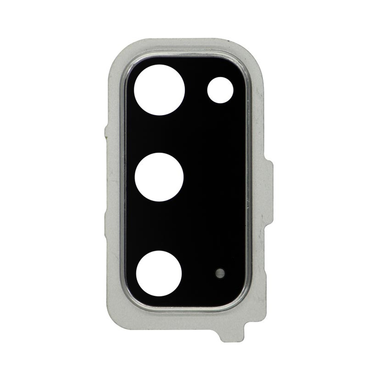 Lente de cámara trasera con anillo bisel para Galaxy S20 (G980), Cloud White