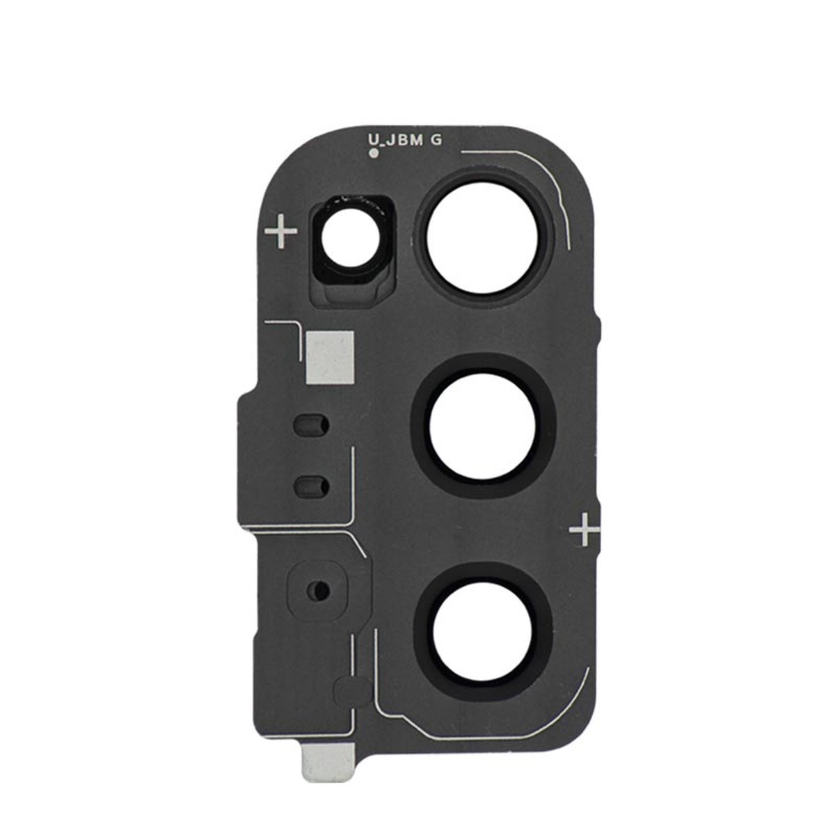 Lente de cámara trasera con anillo bisel para Galaxy S20 (G980), Cosmic Gray — imagen 2
