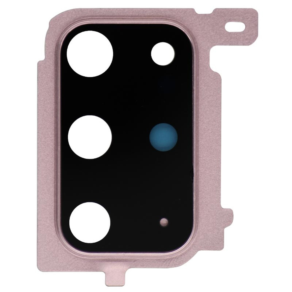 Lente de cámara trasera con anillo bisel para Galaxy S20 Plus (G985), Cosmic Pink