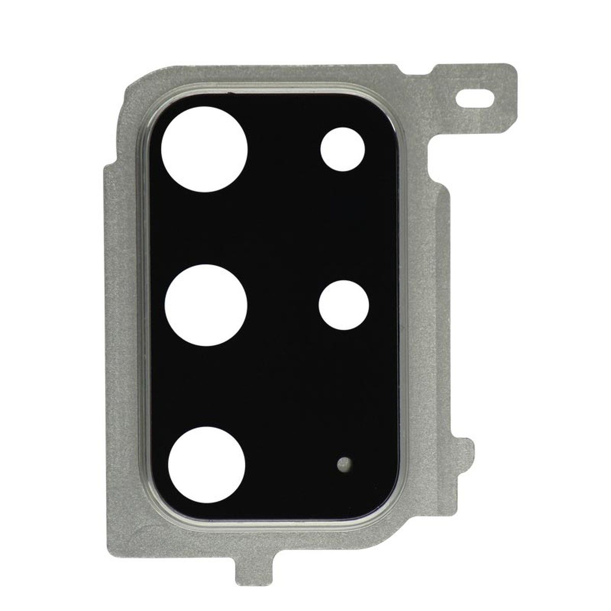 Lente de cámara trasera con anillo bisel para Galaxy S20 Plus (G985), Cloud White