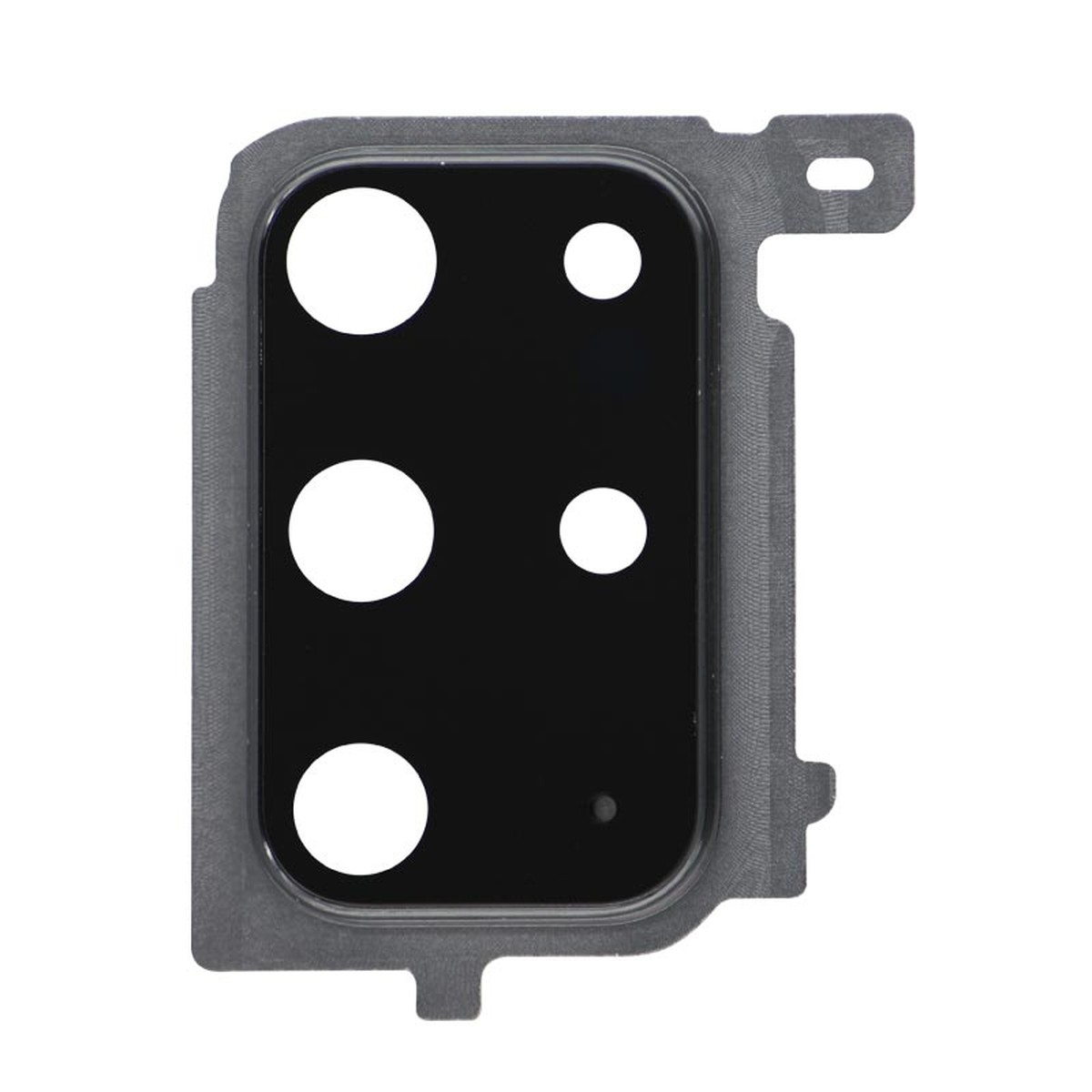Lente de cámara trasera con anillo bisel para Galaxy S20 Plus (G985), Cosmic Gray