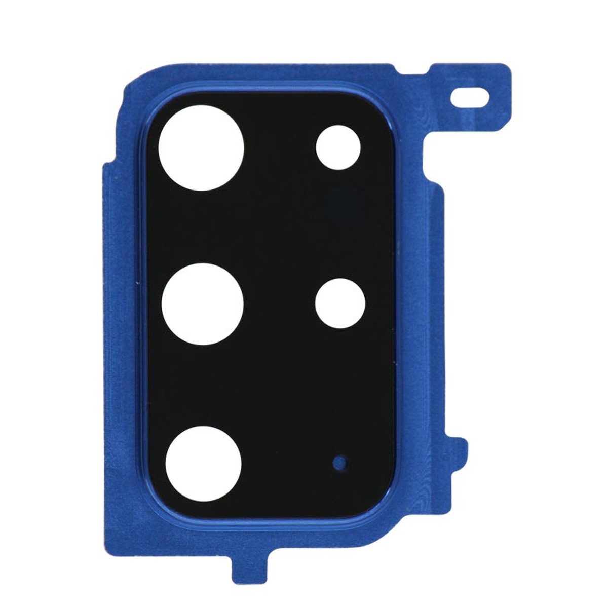 Lente de cámara trasera con anillo bisel para Galaxy S20 Plus (G985), Cloud Blue