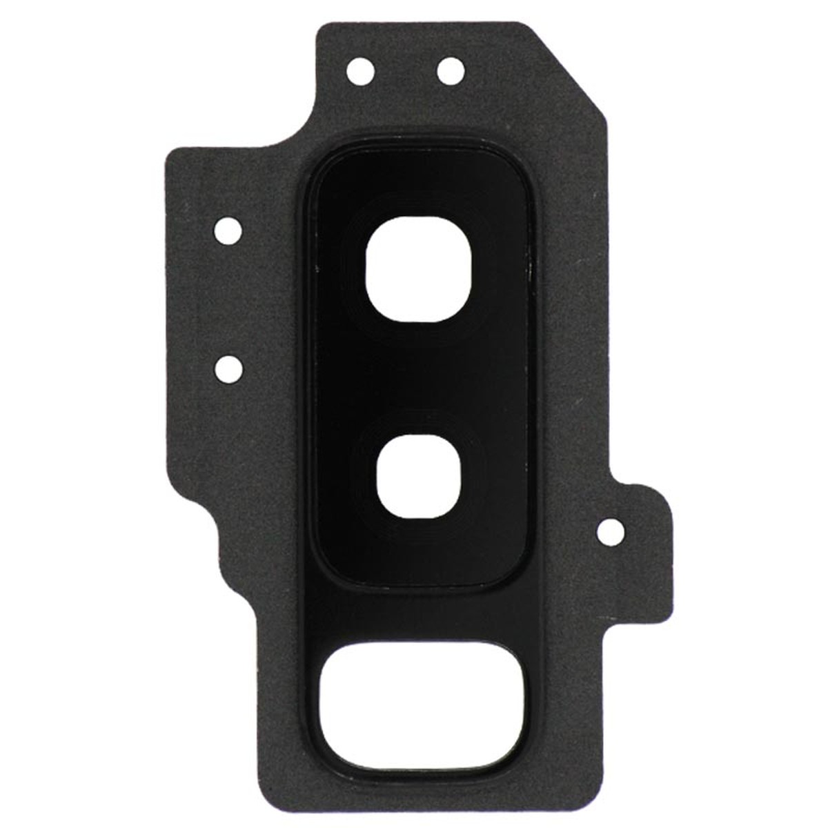Lente de cámara trasera con anillo bisel para Galaxy S9 Plus (G965), Midnight Black