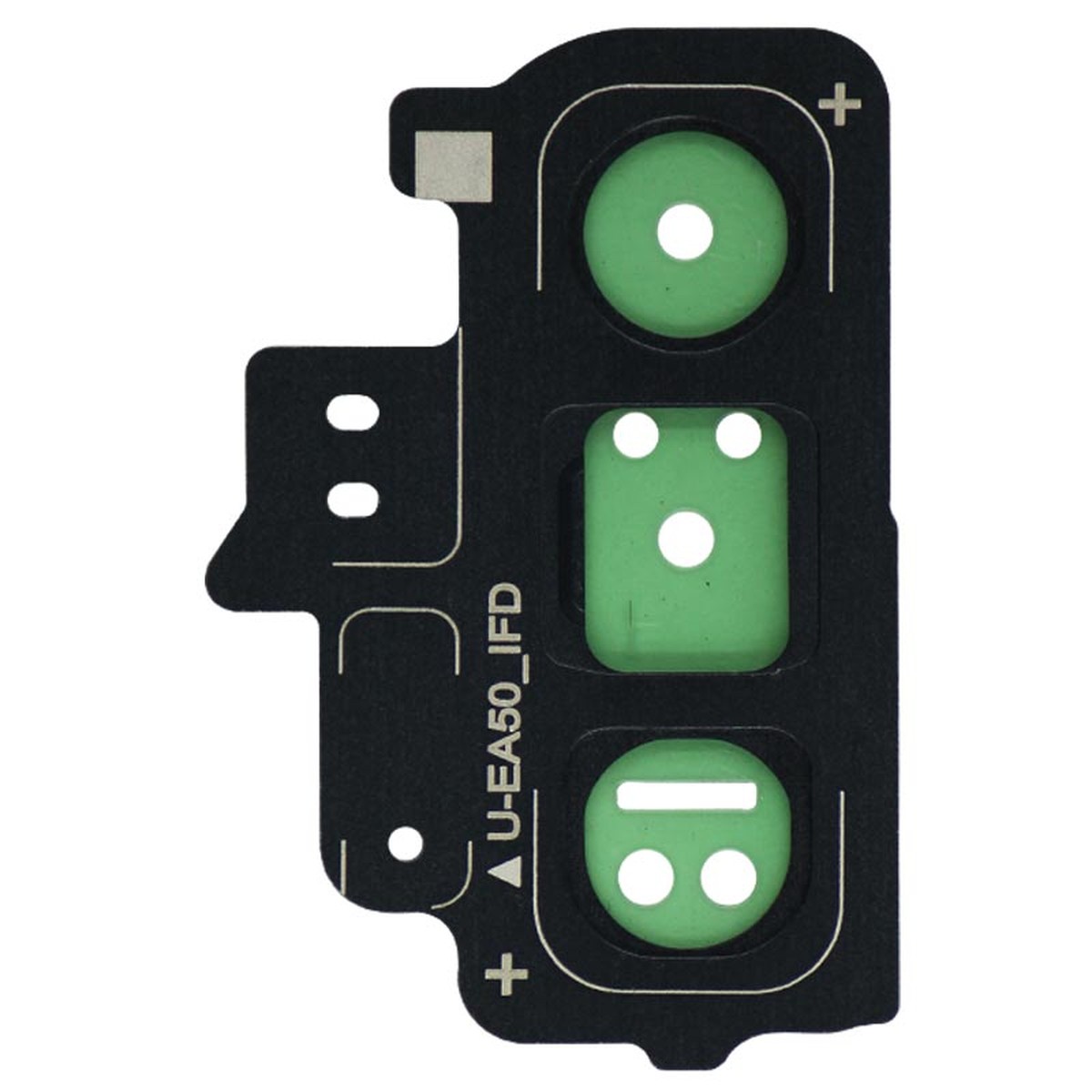 Tapa de lente de cámara trasera para Galaxy Note 10 (N970), Aura Black — imagen 2