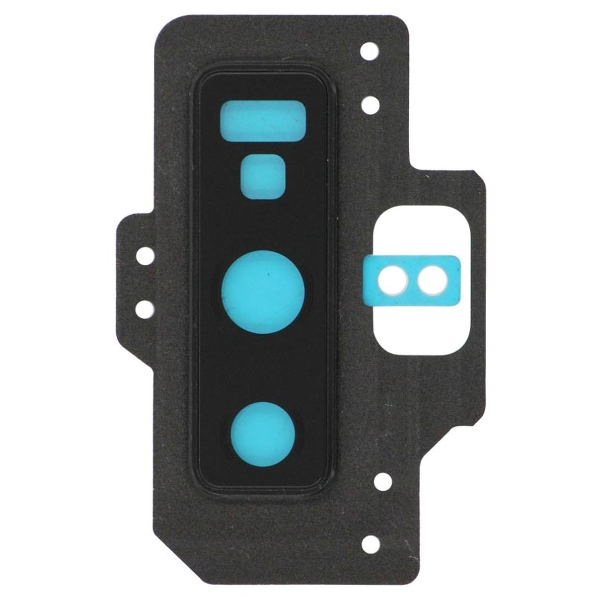 Tapa de lente de cámara trasera para Galaxy Note 9 (N960), Midnight Black (Lens)