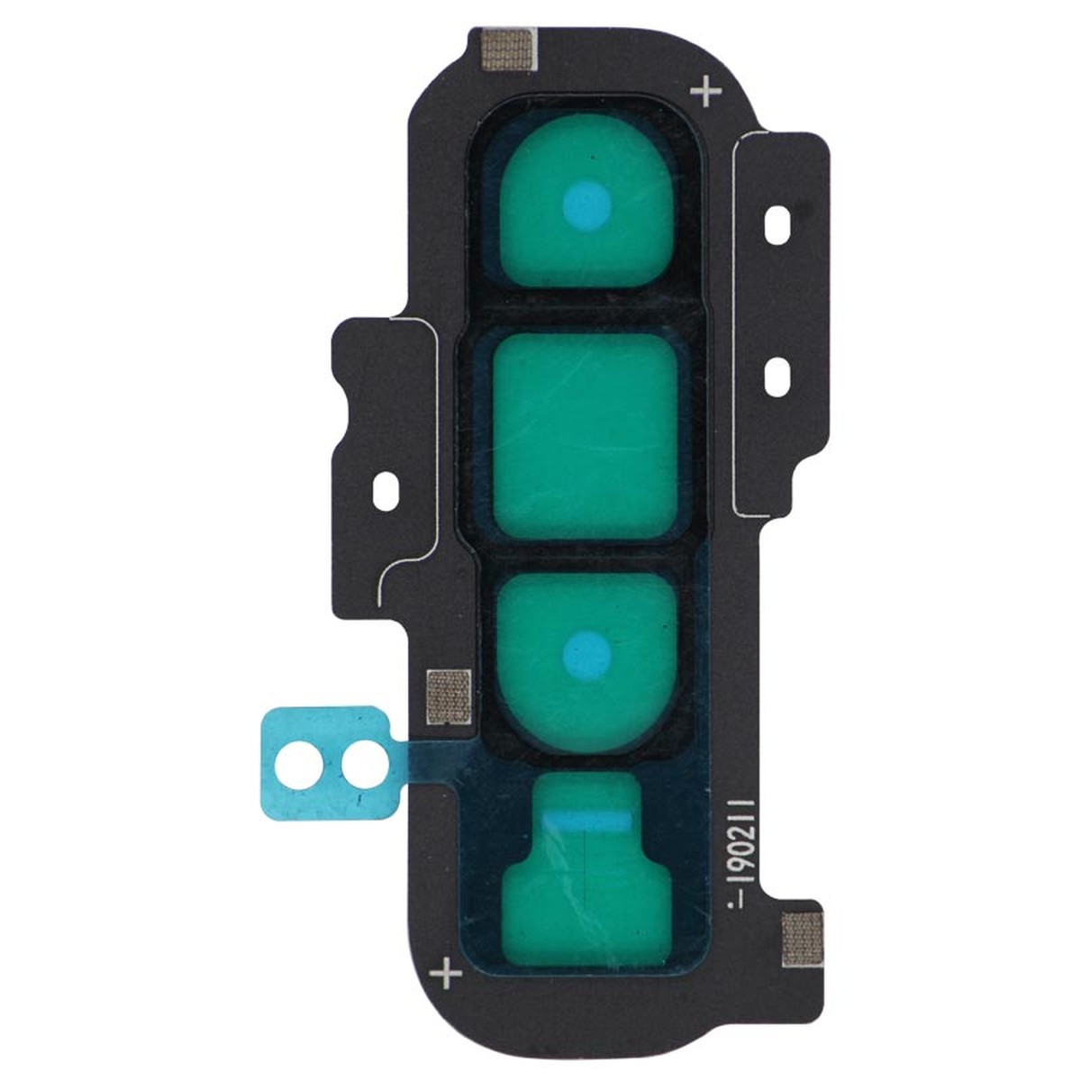 Tapa de lente de cámara trasera (solo tapa) para Galaxy S10 Plus (G975), Prism Black — imagen 2