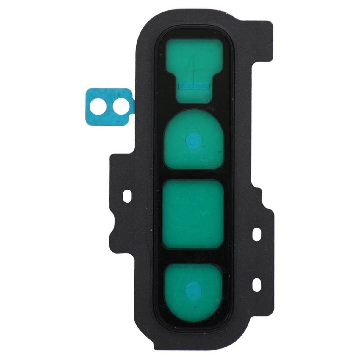 Tapa de lente de cámara trasera (solo tapa) para Galaxy S10 Plus (G975), Prism Black
