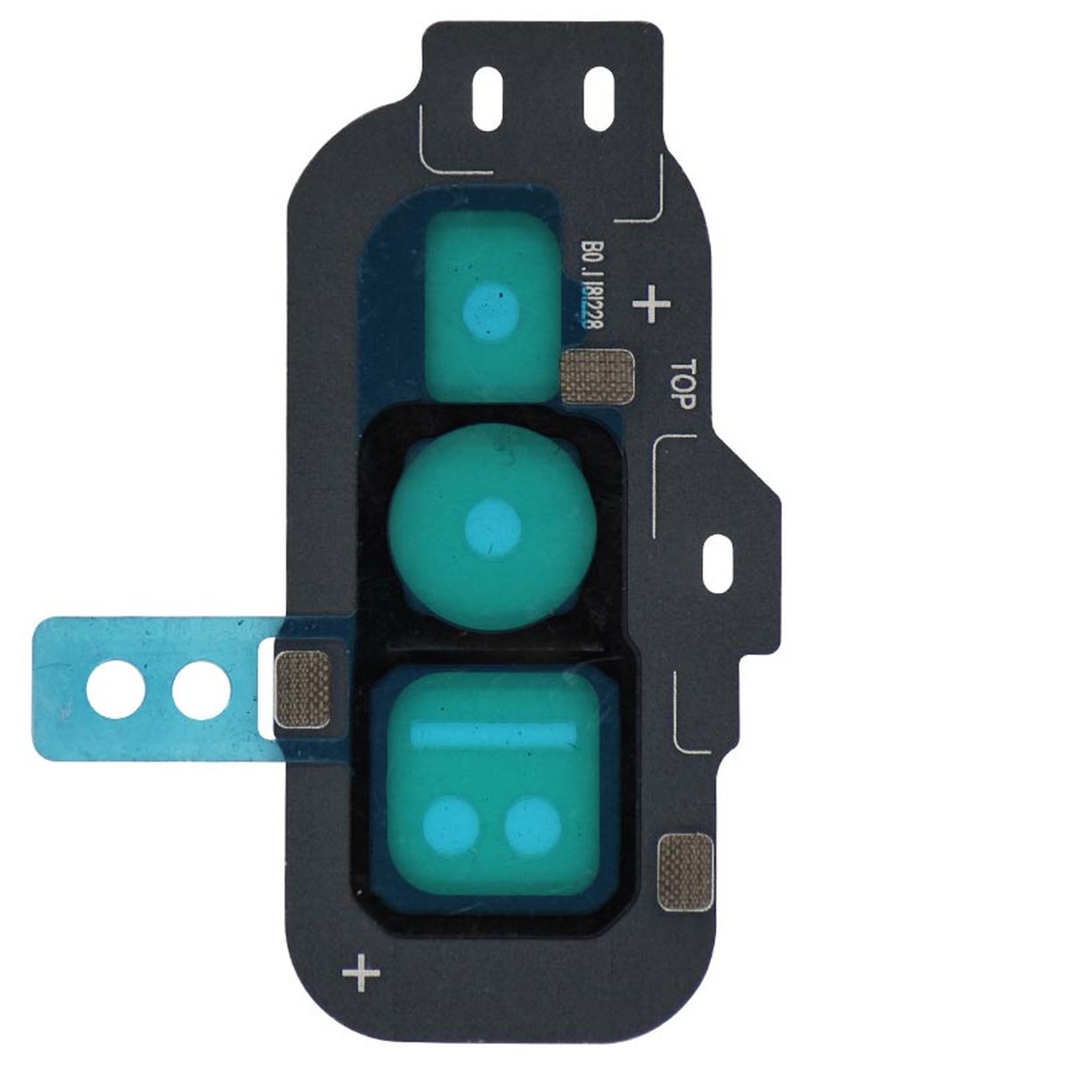 Tapa de lente de cámara trasera (solo tapa) para Galaxy S10e (G970), Prism Black — imagen 2