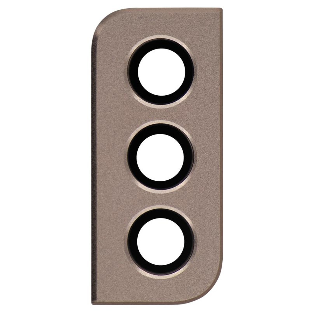 Tapa de lente de cámara trasera con anillo bisel para Galaxy S21 (G991), Phantom Violet