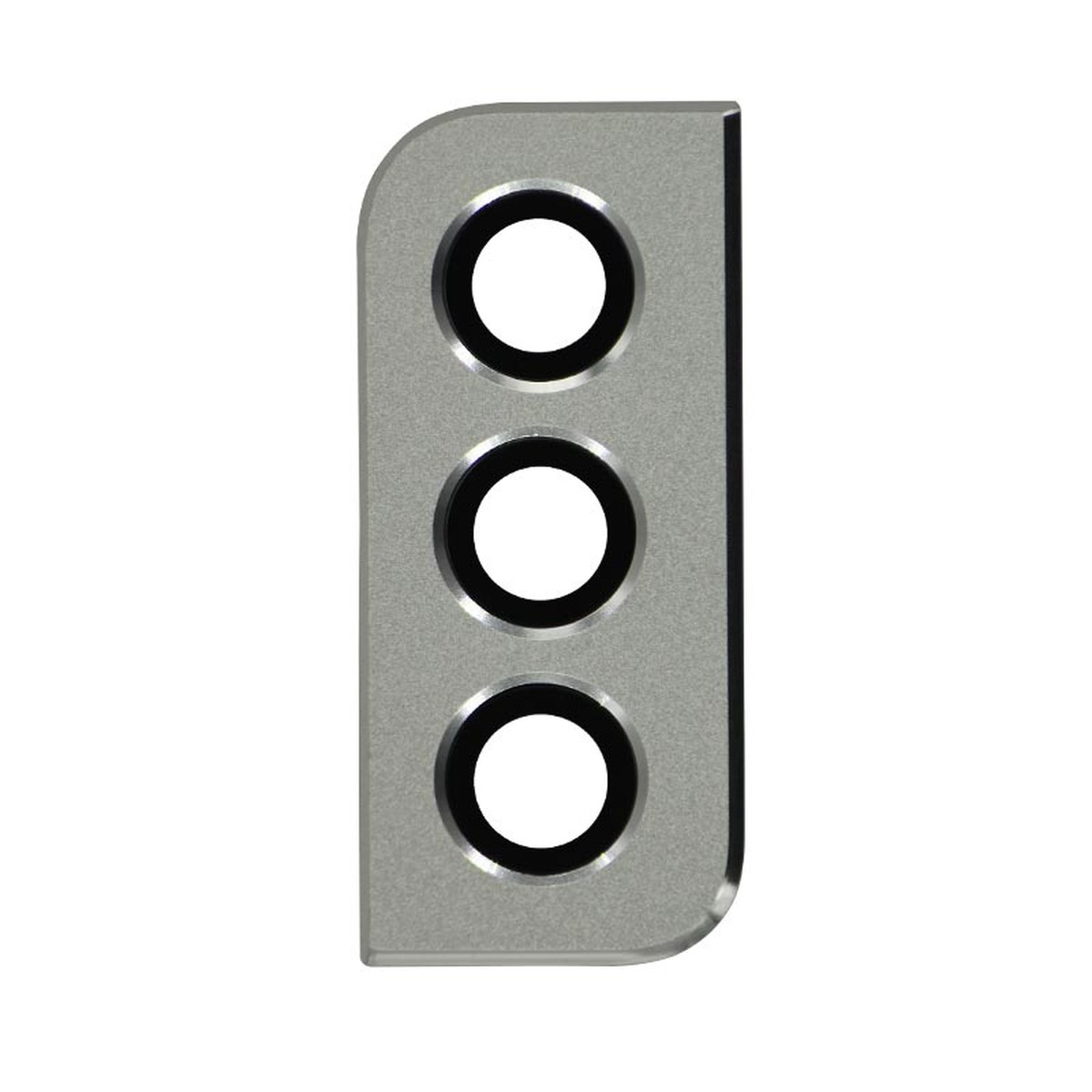 Tapa de lente de cámara trasera con anillo bisel para Galaxy S21 (G991), Phantom White