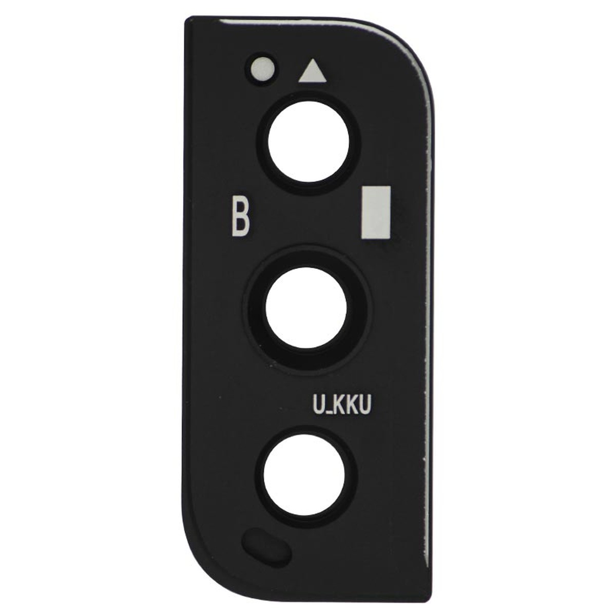 Tapa de lente de cámara trasera con anillo bisel para Galaxy S22 5G (S901), Phantom Black — imagen 2