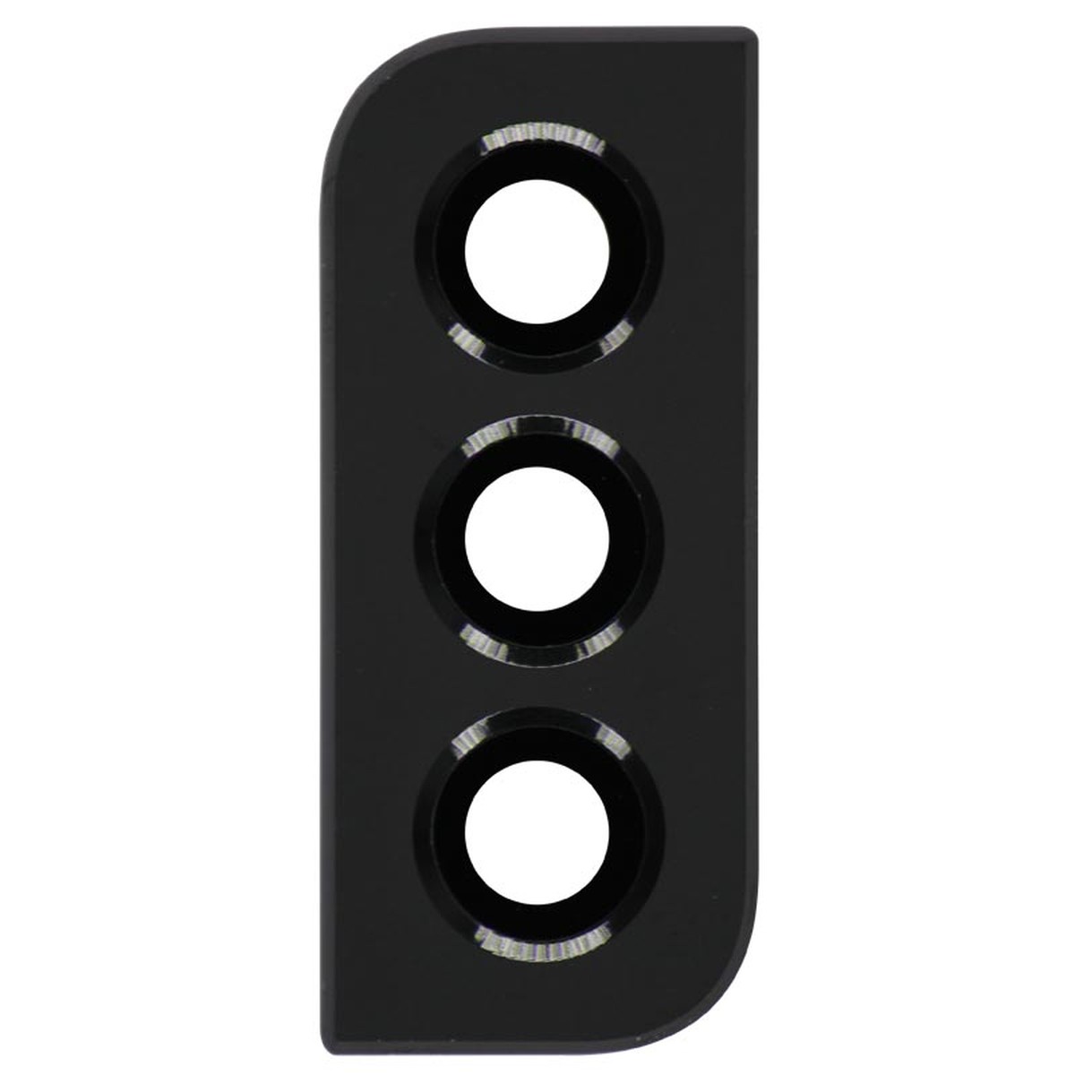 Tapa de lente de cámara trasera con anillo bisel para Galaxy S22 Plus 5G (S906), Phantom Black