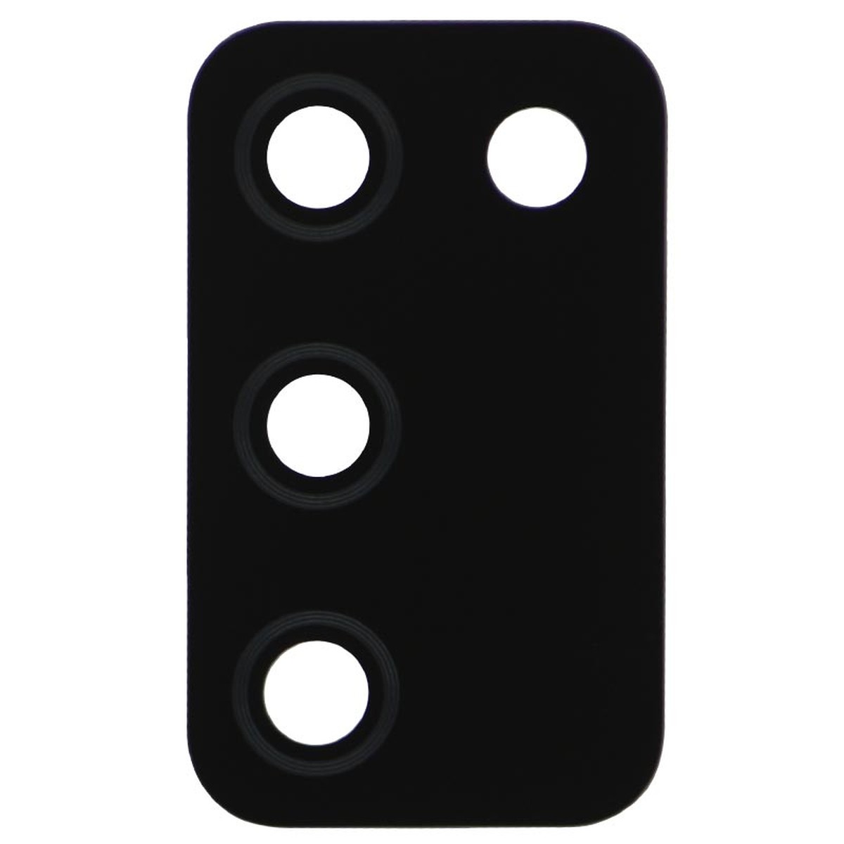 Lente de cámara trasera (solo lente) para Galaxy A03s (A037F/A037M), 2021 / Black